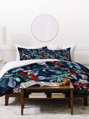 Future Nature Xii Duvet Set - Deny Designs