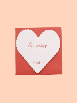 Be Mine Card