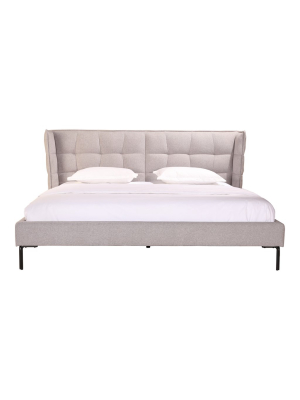 Ostalo Queen Bed Grey