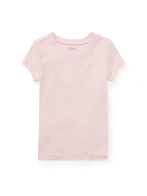 Jersey V-neck T-shirt