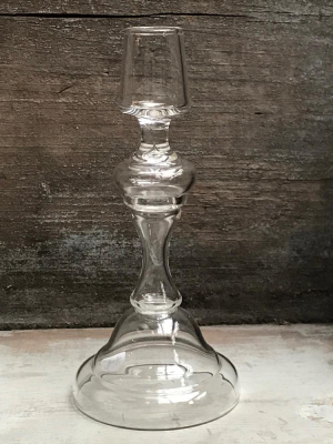 Clarabell Glass Candlestick