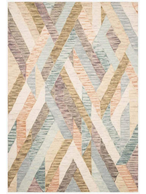 Loloi Rug Hallu Hal-03, Sunrise/mist