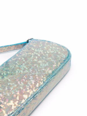 By Far Rachel Holographic Shoulder Bag