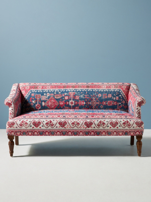 Rug-printed Anatolia Petite Sofa