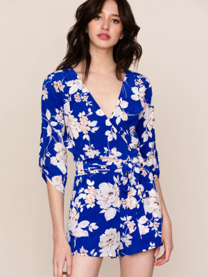 Liz Silk Romper