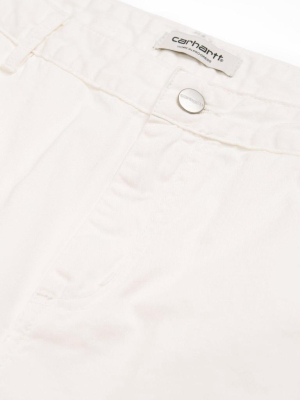 Carhartt Wip Women's Pierce Pant Straight, Off White