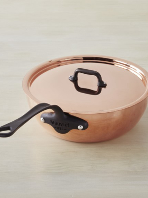 Mauviel M150c Copper Curved Splayed Sauté Pan