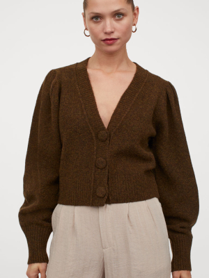 Wool-blend Cardigan