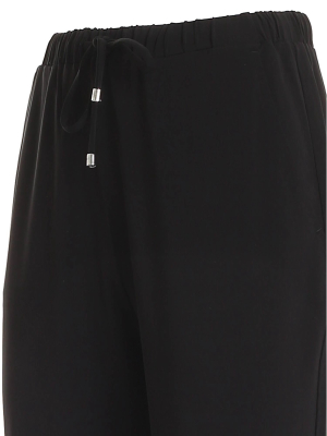 Max Mara Drawstring Straight-leg Pants