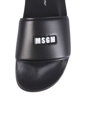 Msgm Logo Printed Slides