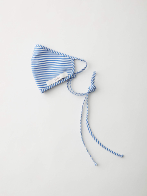 Finn Twill Stripe Tie Mask