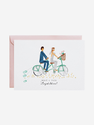 Tin Cans On The Tandem Card