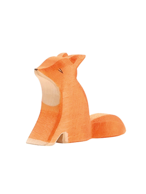 Ostheimer Wooden Fox Sitting