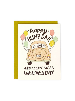 Hump Day Wedding Card