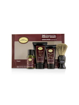 The Art Of Shaving The 4 Elements Of The Perfect Shave Mid-size Kit - Sandalwood 4pcs