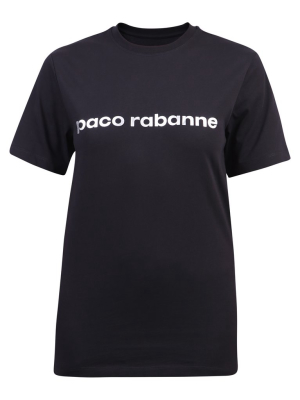 Paco Rabanne Logo Printed T-shirt