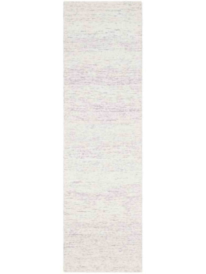 Himalaya Heathered Silver Runner Rug