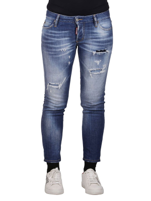 Dsquared2 Ripped Skinny Leg Jeans