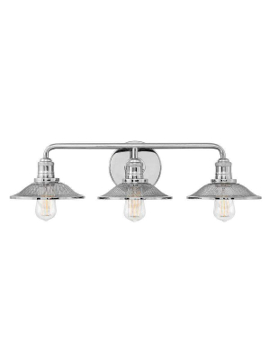 Bath Rigby Bath Three Light Polished Nickel