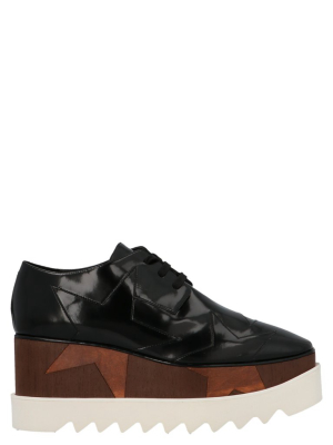 Stella Mccartney Elyse Platform Lace-up Shoes