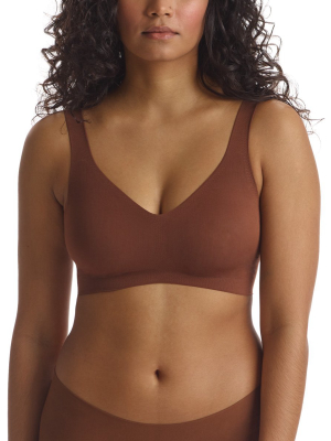 Commando Butter Soft-support Bralette / Cinnamon