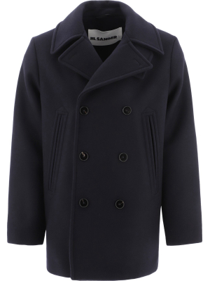 Jil Sander Double Breasted Coat