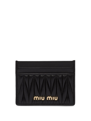 Miu Miu Matelassé Card Case