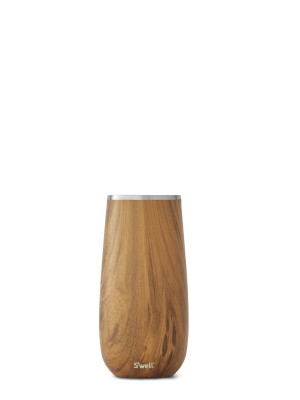 S'well Champagne Flute Teakwood