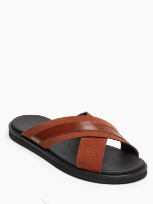 Kavala Suede Slide Sandal