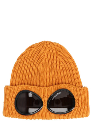 C.p. Company Logo Goggle Beanie