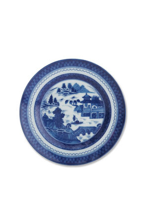 Mottahedeh Rim Soup Bowl, Blue Canton