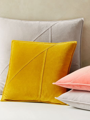 Washed Cotton Velvet Pillow Covers