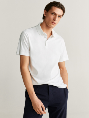 Cotton Basic Polo Shirt