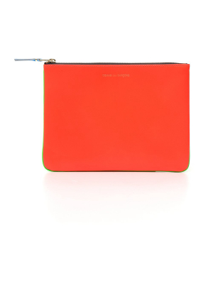 Comme Des Garçons Wallet Super Fluo Wallet