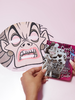 Disney Villains Sheet Face Mask Cruella