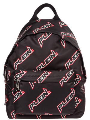 Philipp Plein All Over Logo Backpack