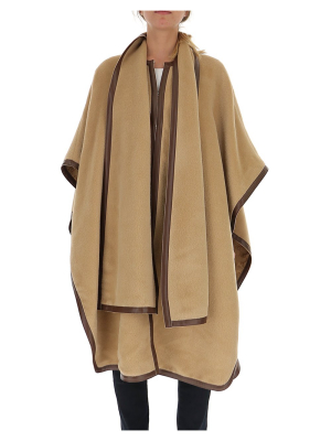 Alberta Ferretti Oversized Cape Coat