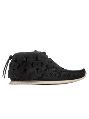 Visvim Fbt Bearfoot Perf-folk - Black