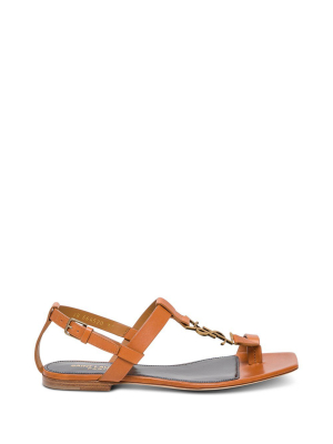 Saint Laurent Cassandra Thong Sandals