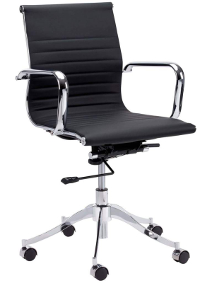 Tyler Full Back Office Chair, Onyx