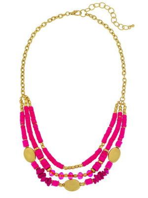 Carol Dauplaise Short Necklace