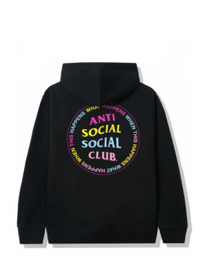 Anti Social Social Club What Happened Hoodie Black