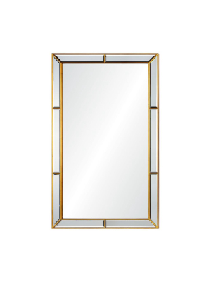 Salisbury Mirror In Brass