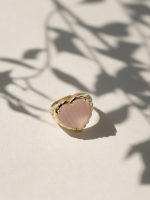 Rose Quartz Cora Ring