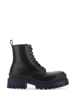 Balenciaga Strike Lace-up Boots