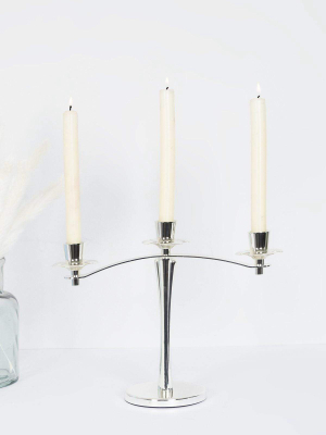 Silver Plated Candelabra 3 Lights