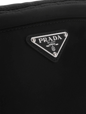 Prada Logo Plaque Belt Bag