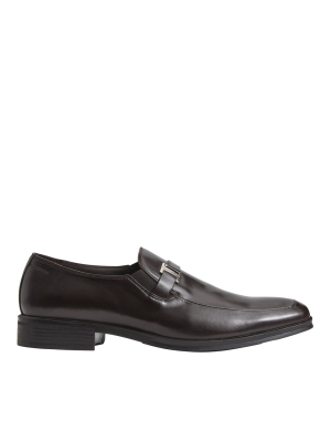 Bruno Magli Pivetto Leather Dress Loafer Dark Brown Autumn