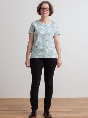 Women's Bristol Tee - Surfers Pale Blue