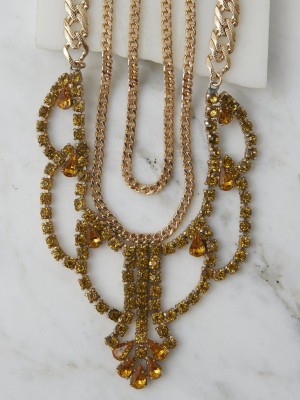 Vintage Golden Hour Hepburn Necklace